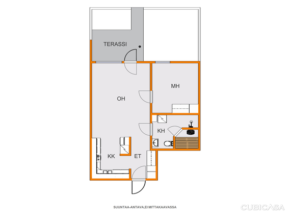 Rental Jyväskylä Keskusta 2 rooms