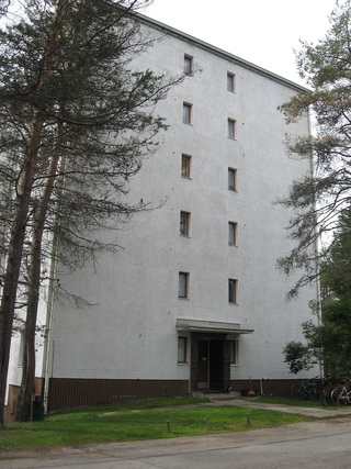 Rental Rovaniemi Kolpeneenharju 2 rooms Julkisivu