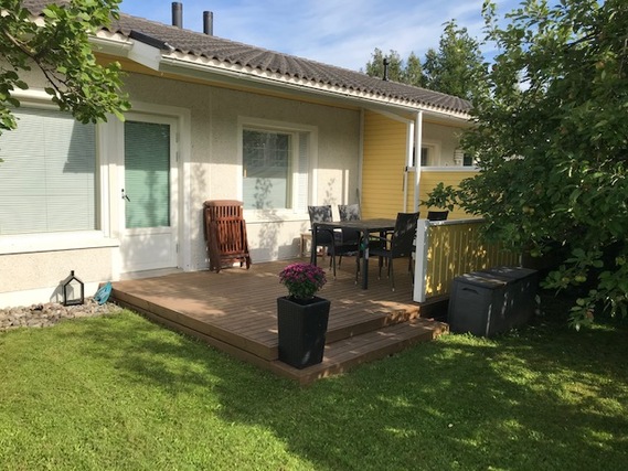 Vuokra-asunto Vaasa Gerby 4 huonetta Oma leveä nurmikkoalue.
