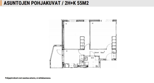 Rental Lahti Mukkula 2 rooms