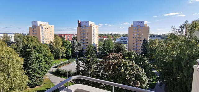 Vuokra-asunto Tampere Kaleva Yksiö Upeat puistonäkymät kuudennen kerroksen parvekkeelta. Ei liikenteen melua ja häiriöitä.