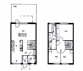 Right of occupancy apartment Kerava Ahjo 4 rooms