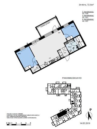 Asumisoikeusasunto Jyväskylä Haukkala 3 huonetta