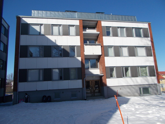 Vuokra-asunto Loviisa Keskusta 4 huonetta Julkisivu kadulle