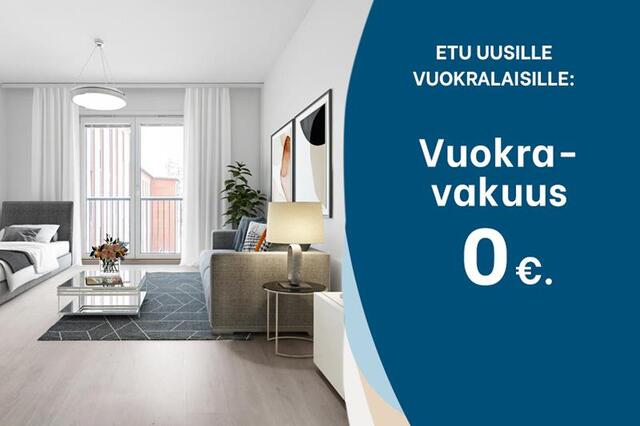 Vuokra-asunto Oulu Linnanmaa Kaksio