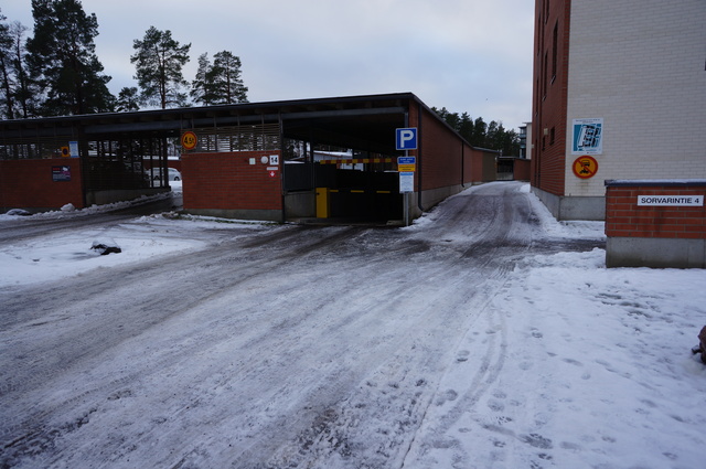 Autohallipaikka Oulu Välivainio
