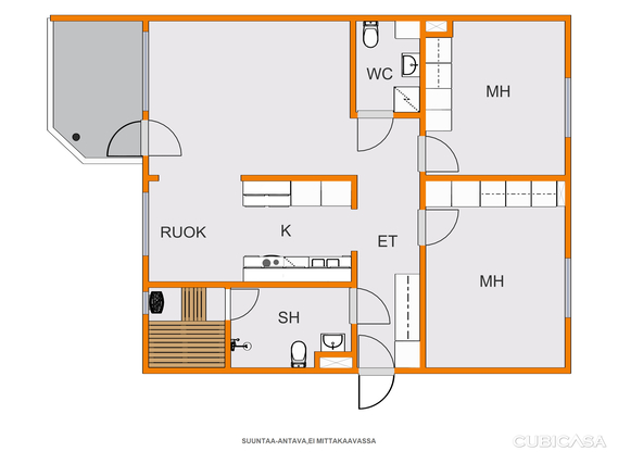 Rental Joensuu Noljakka 3 rooms