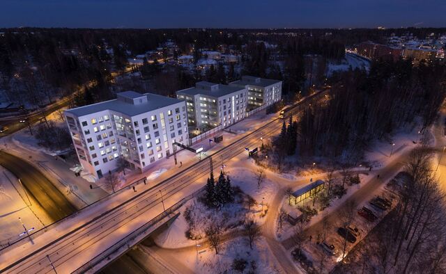 Vuokra-asunto Kauniainen V Kaksio Julkisivu