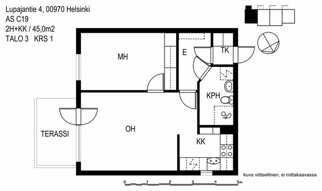 Vuokra-asunto Helsinki Mellunkylä Kaksio