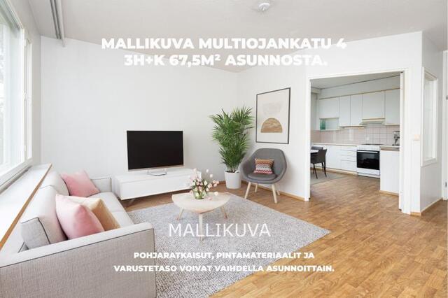 Vuokra-asunto Tampere Multisilta 4 huonetta