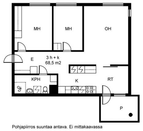 Vuokra-asunto Vantaa Tikkurila 3 huonetta