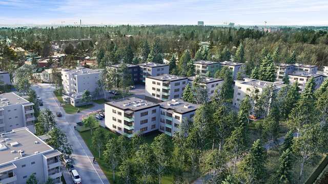 Vuokra-asunto Helsinki Pitäjänmäki 3 huonetta