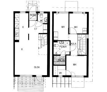 Right of occupancy apartment Vantaa Ylästö 4 rooms