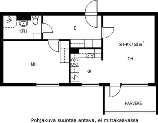 Vuokra-asunto Lahti Liipola Kaksio