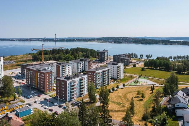 Vuokra-asunto Tampere Niemenranta Kaksio Ilmakuva