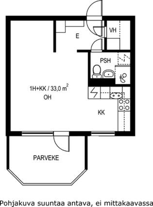 Rental Tampere Hervanta 1 room
