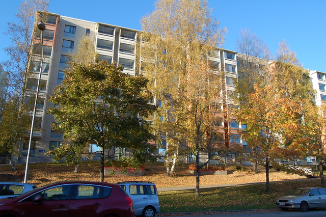Vuokra-asunto Tampere Hervanta Kaksio Asunto sijaitsee viidennessä kerroksessa.