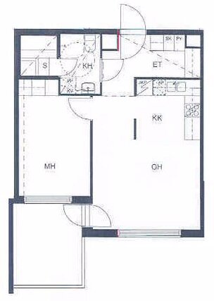 Rental Vantaa Mikkola 2 rooms