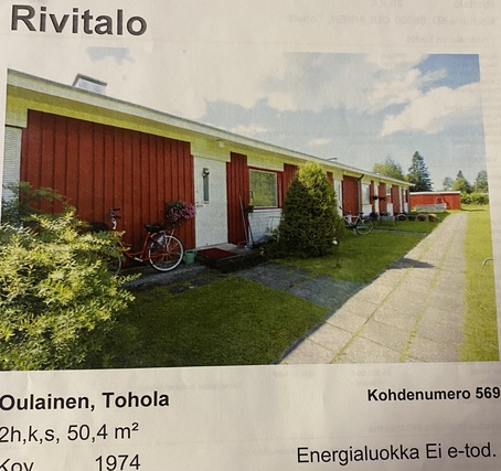 Vuokra-asunto Oulainen Oulainen Kaksio