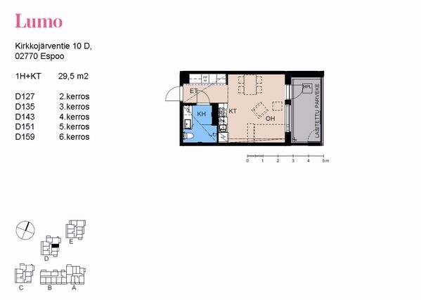 Rental Espoo Espoon keskus 1 room