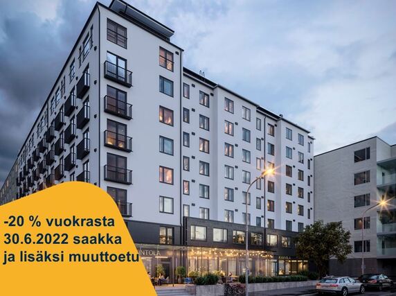 Vuokrataan Kerrostalo Yksiö - Tampere Keskusta ALEKSANTERINKATU 20 A