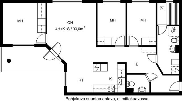 Vuokra-asunto Espoo Lintuvaara 4 huonetta