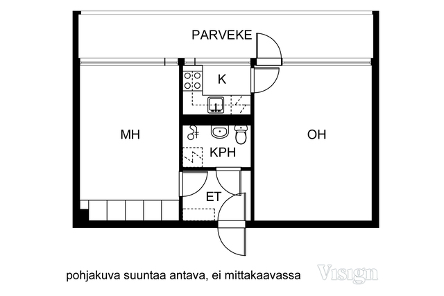 Rental Järvenpää Pajala 2 rooms