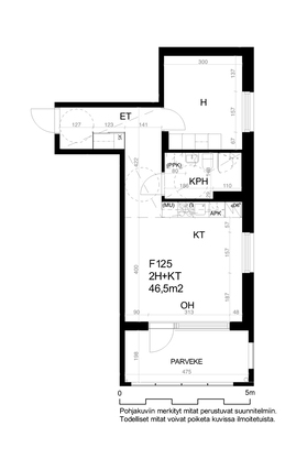 Rental Tuusula Hyrylä 2 rooms F 125  Rykmentin puistotie 15 F 125
