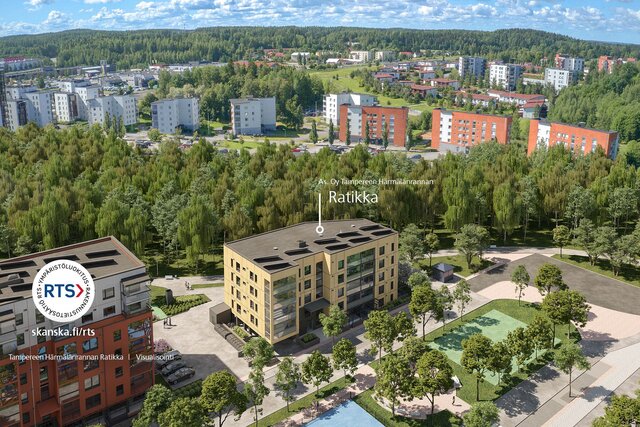 Vuokra-asunto Tampere Härmälänranta Yksiö