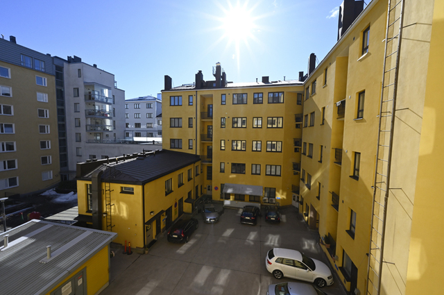 Vuokra-asunto Helsinki Punavuori Yksiö Julkisivu