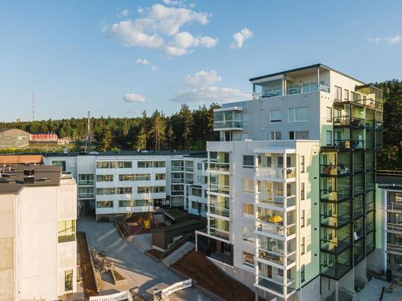 Vuokra-asunto Tampere Santalahti Yksiö Julkisivu