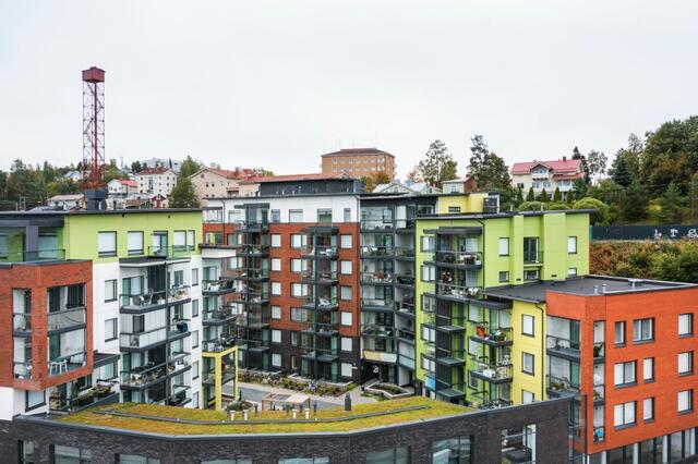 Vuokra-asunto Tampere Santalahti Kaksio Julkisivu