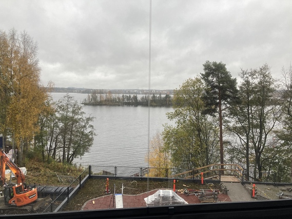 Vuokra-asunto Tampere Pyynikki Yksiö Näkymä lasitetulta parvekkeelta