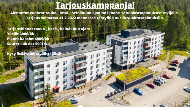 Vuokra-asunto Jyväskylä Kangasvuori Yksiö