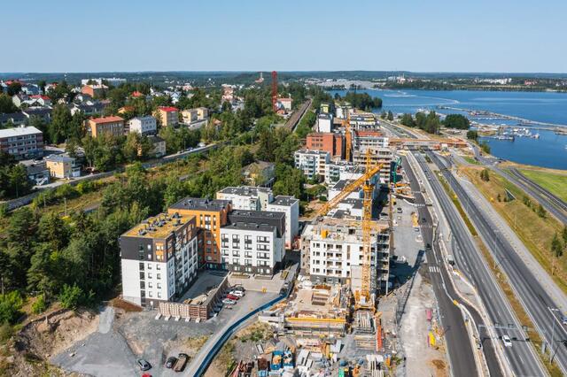 Vuokra-asunto Tampere Santalahti Yksiö Julkisivukuva