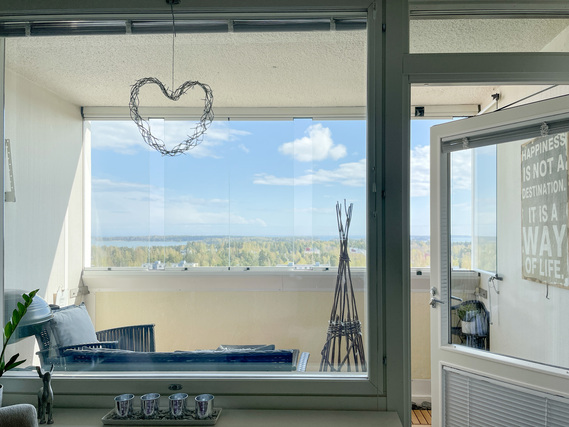 Vuokra-asunto Espoo Matinkylä Kaksio Tervetuloa kotiin! Tämän kodin ikkunoista aukea upea näkymä merelle.