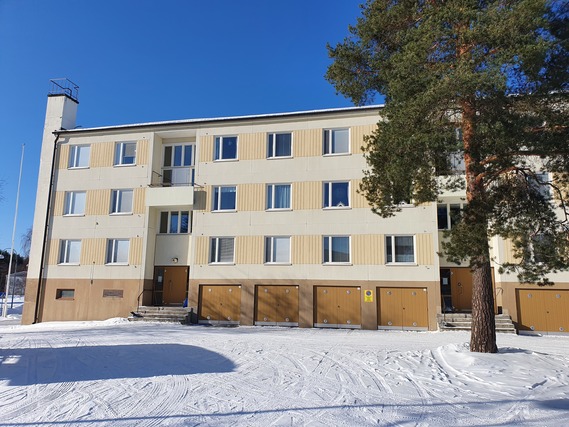 Vuokra-asunto Jämsä Jämsänkosken keskusta 3 huonetta Julkisivu