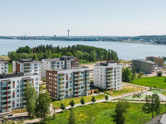 Vuokra-asunto Tampere Niemenranta Kaksio Julkisivu
