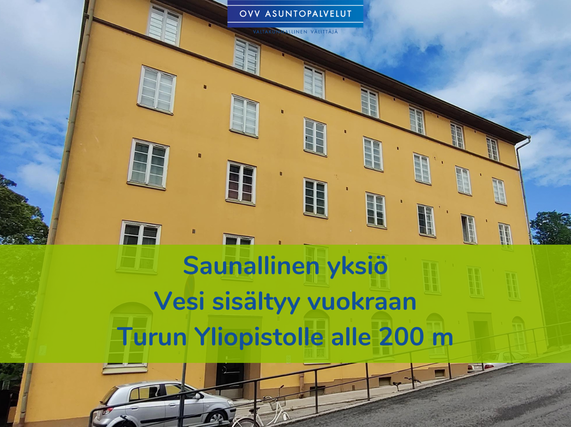 Vuokra-asunto Turku  Yksiö