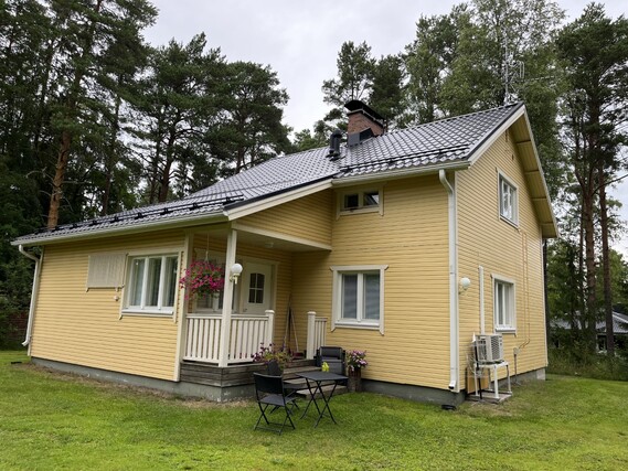 Rentals: Pyhäjoki Niskanmäki, 4h+keittiö+2wc+sauna+khh+varasto+autokatos, 4  rooms, single-family house, 750, €/m, 1301967 - For rent 