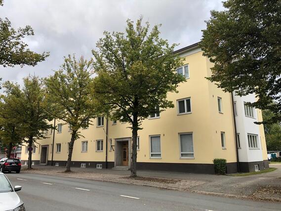 Rental Hämeenlinna Kauriala 1 room Ryhdikäs julkisivu, Hämeenlinnan suosituimpia taloja
