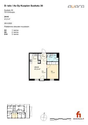 Rental Kuopio Keskusta 2 rooms