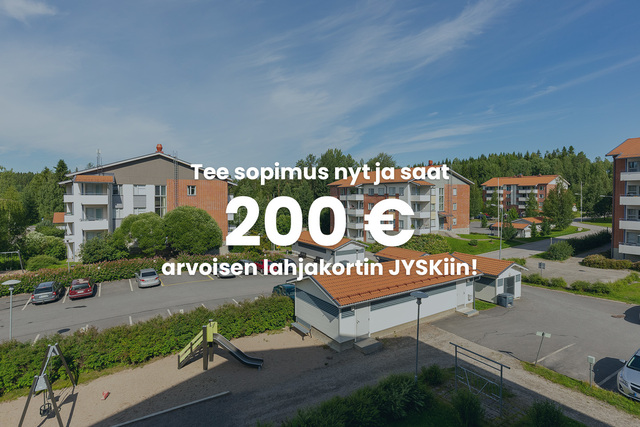 Vuokra-asunto Jyväskylä Heinälampi 3 huonetta