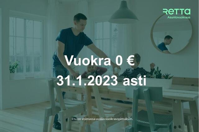 Vuokra-asunto Espoo Eestinkallio 3 huonetta