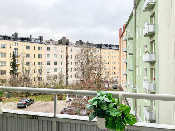 Vuokra-asunto Helsinki Töölö 3 huonetta Tässä loistavan pohjaratkaisun omaavassa kodissa on oma parveke takapihan suuntaan!