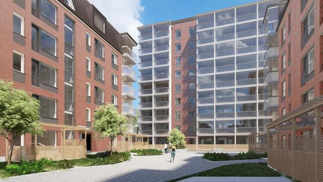 Vuokra-asunto Tampere Keskusta Kaksio Julkisivukuva