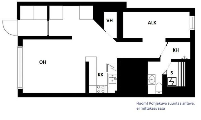 Rental Tampere Epilä 2 rooms