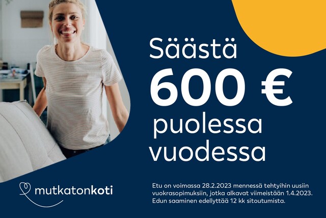 Vuokra-asunto Vantaa Kivistö Yksiö