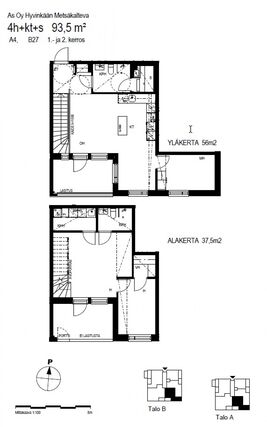 Right of occupancy apartment Hyvinkää  4 rooms