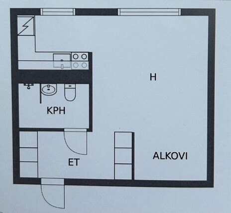 Vuokra-asunto Espoo Matinkylä Yksiö